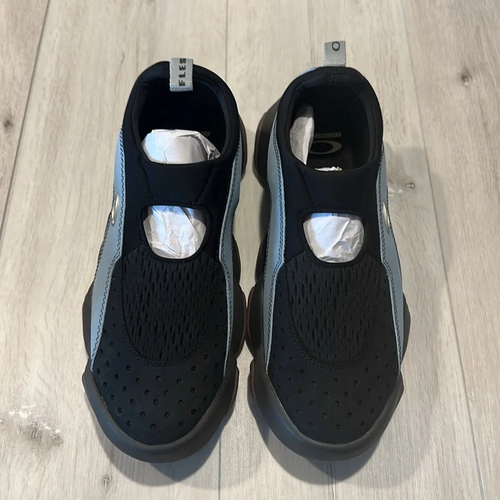 Oakley‎ Factory Team Ostrich Flesh Sandal Stone Blue/Black 10 New in Box
